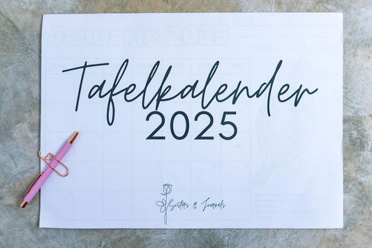 Table Calendar - Coloring - A3