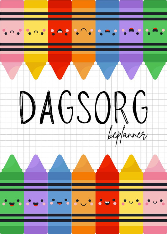 Daycare / Dagsorg Beplanners 2026 (Kleuterskool - Gr RR)