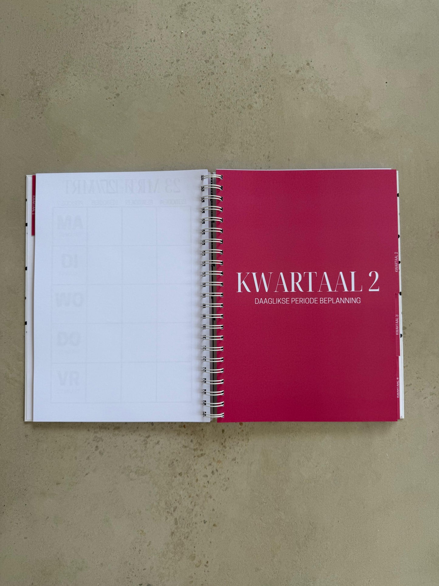 Onderwyser Beplanner 2026 - A4