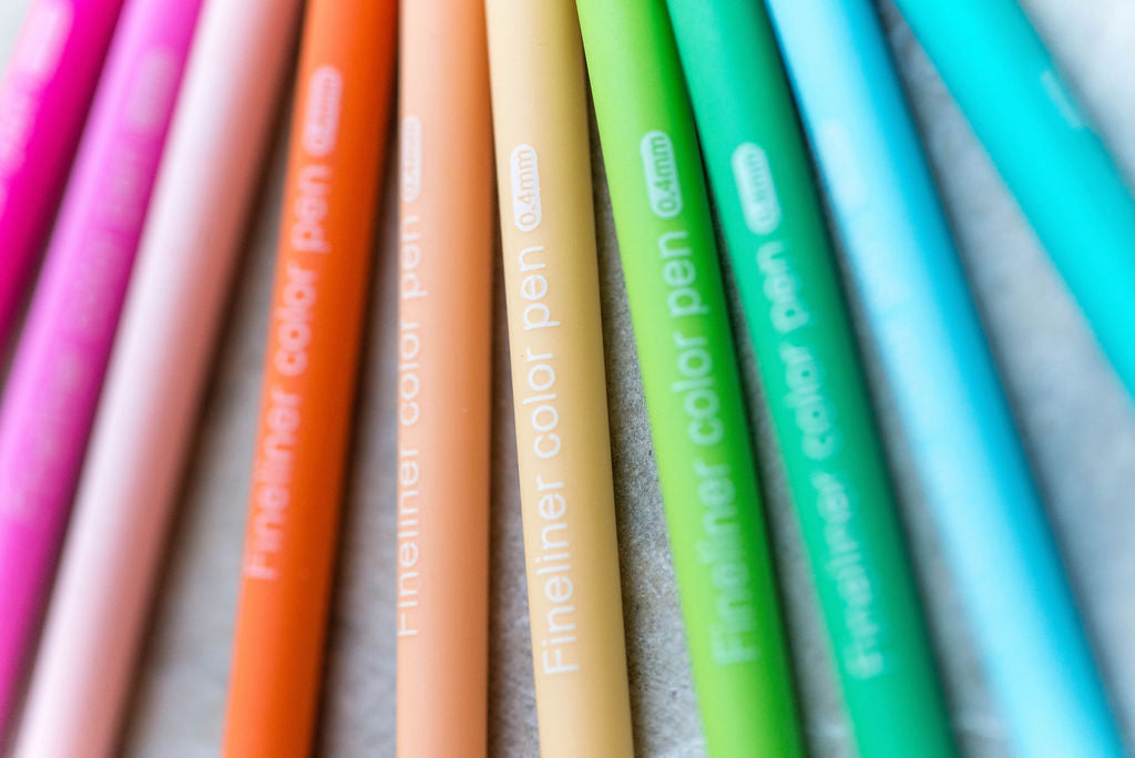 Fineliner Coloring Pens