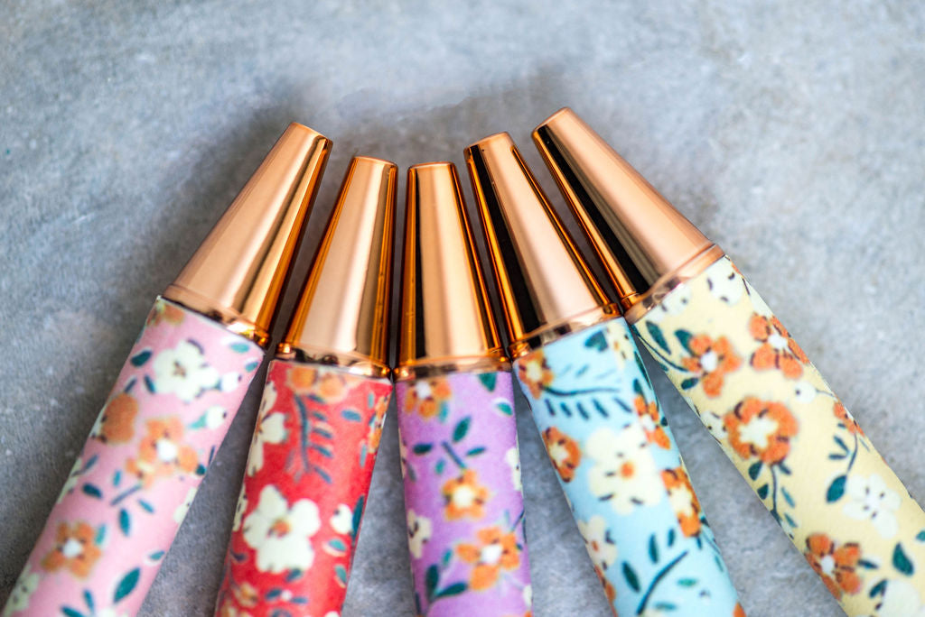 Floral Ball Point Pens