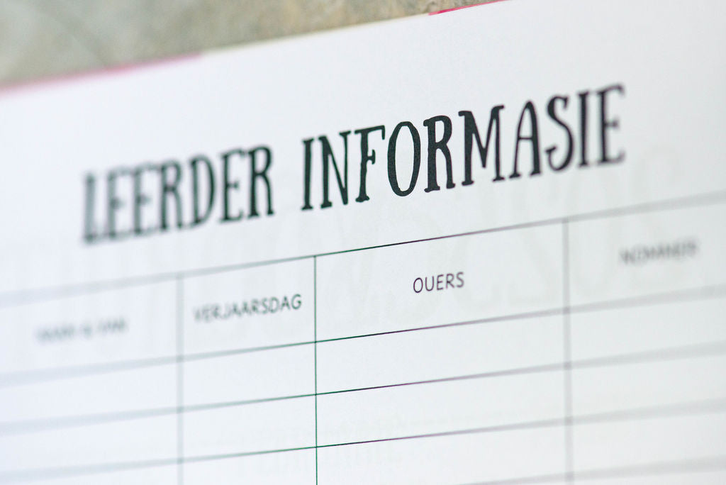 Teacher Planners - A5