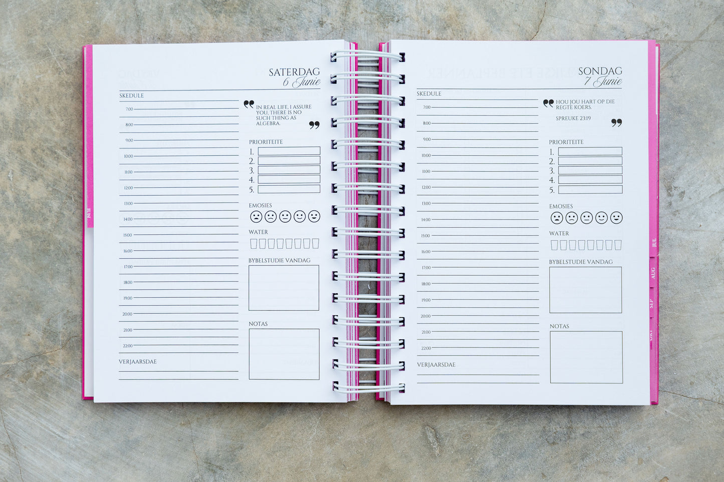Daily Planner for Woman 2026 - A5