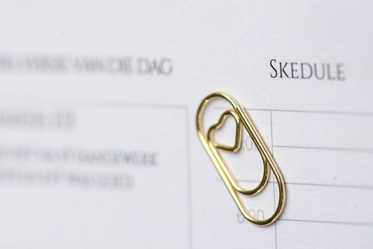 Heart Shaped Paperclips